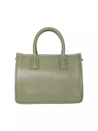 LES VISIONNAIRES | Ledertasche - Tote Bag LENA SILKY | 